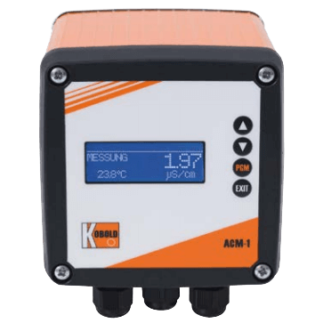 Kobold Transmitter/Controller for Conductivity, TDS, Resistance, Signal, Temperature, ACM-1